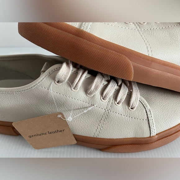 Frye Gia Low Lace Genuine Soft Leather Upper Sneakers sz 9.5M US - Picture 10 of 13